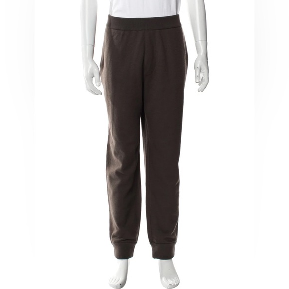 Burberry Logo-Embellished Wool Jogger Pants